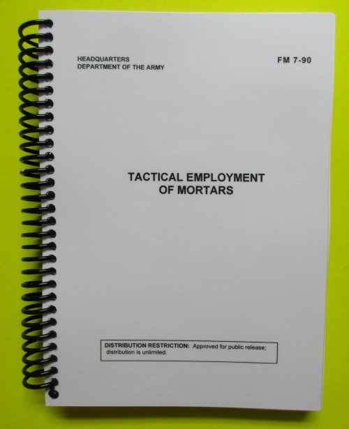 FM 7-90 Tactical Employ of Mortars - replaced by ATTP 3-21.3 - Click Image to Close